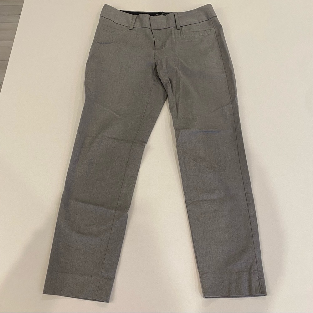 Banana Republic Light Gray Jackson Fit Dress Pants